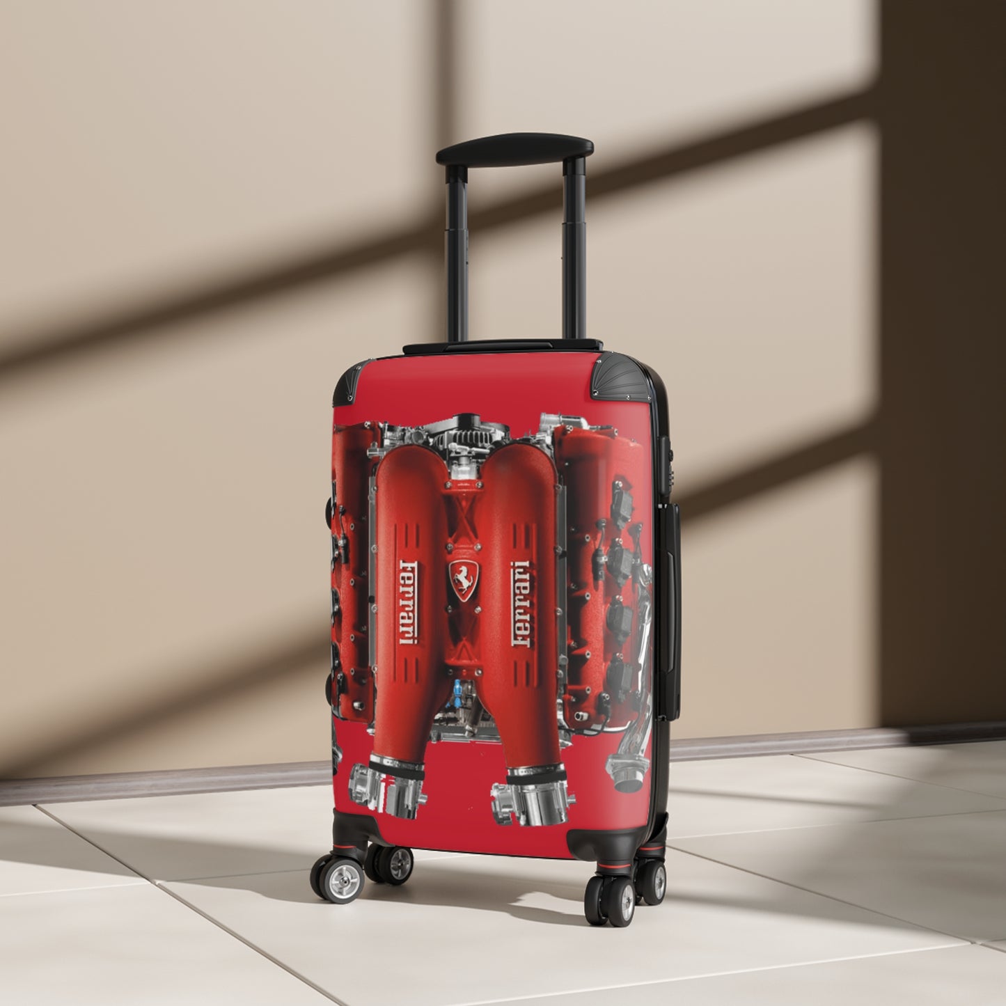 TrackCase - Ferrari Engine Suitcase