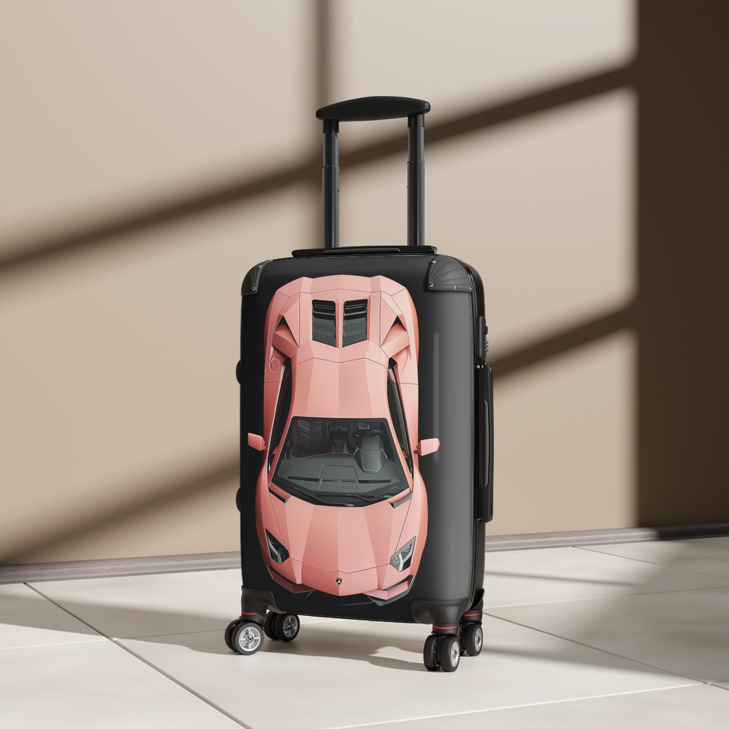 TrackCase - Pink Lamborghini Suitcase