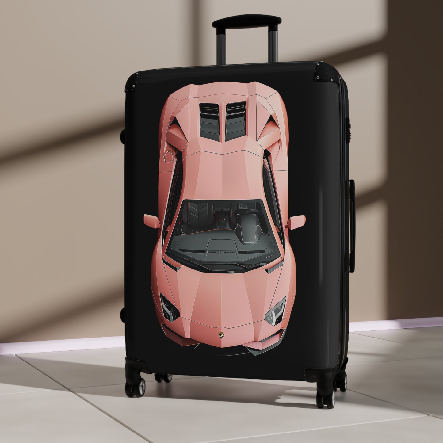 TrackCase - Pink Lamborghini Suitcase