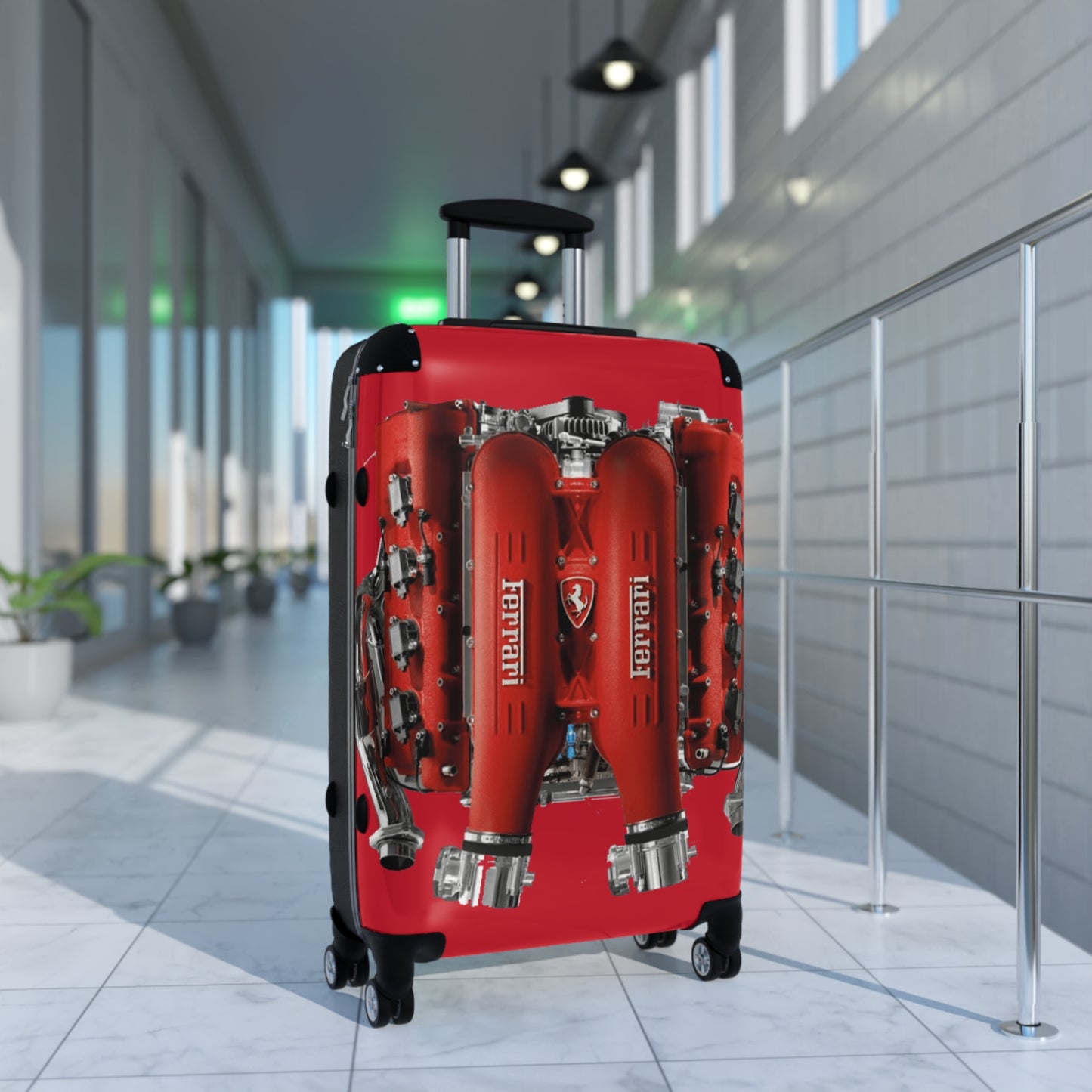 TrackCase - Ferrari Engine Suitcase