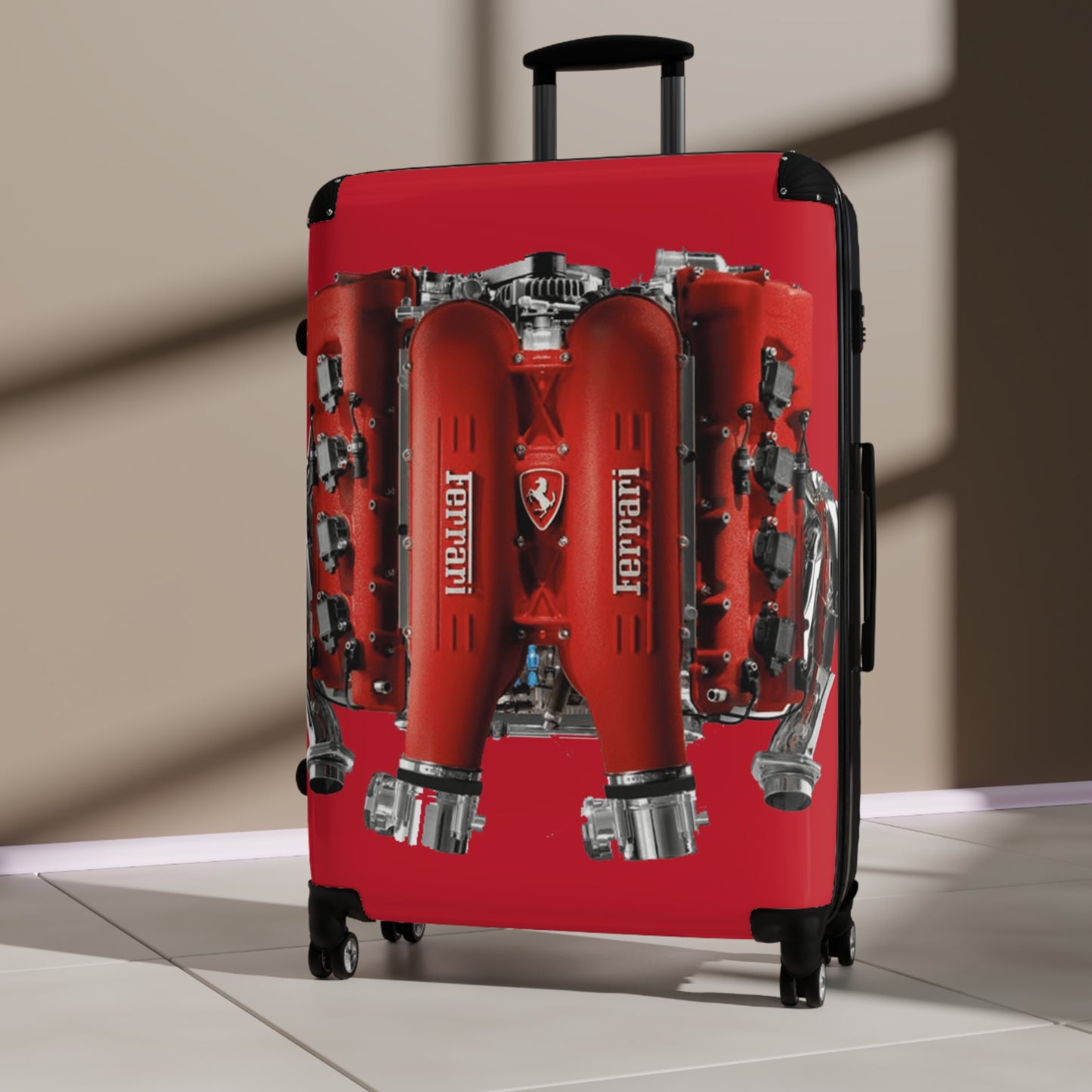 TrackCase - Ferrari Engine Suitcase